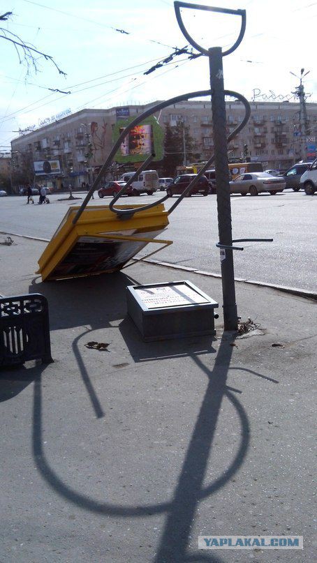 В Омске шторм!