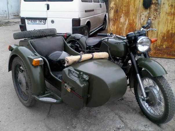 Оживление мотоцикла Днепр.