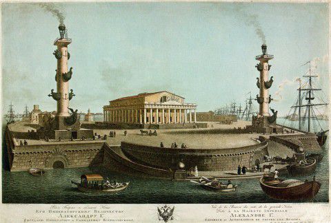 Анжело Тозелли. Панорама Петербурга 1820 года