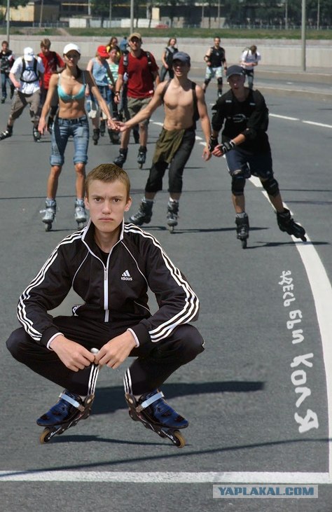Фотожаба: Открытие роллер-сезона в Купчино