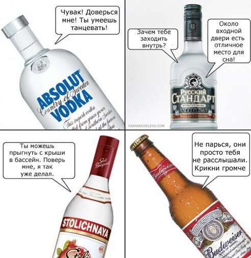 Вещи, которые ты делаешь лучше, когда пьян