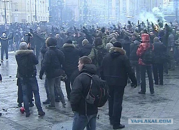 Массовая драка в Москве