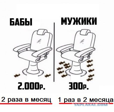 В парикмахерской