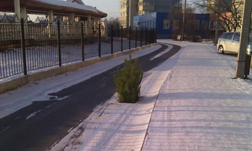 Ford воссоздал на полигоне разбитую российскую дорогу