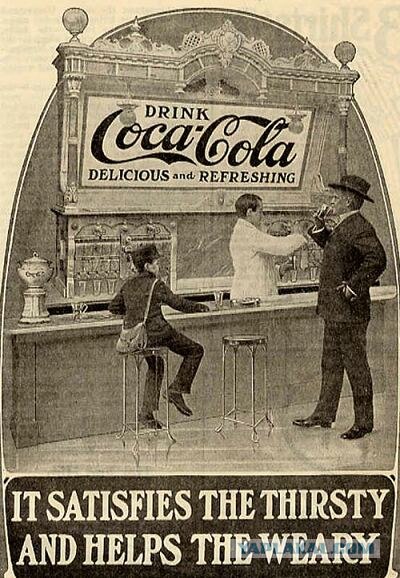 Старая реклама Coca-cola (13 принтов)
