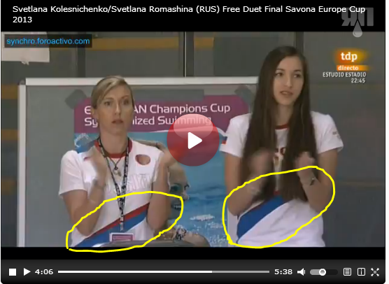 Российские синхронистки