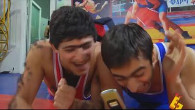 Драка на Чемпионате России по вольной борьбе