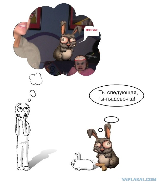Фотожаба: Я и зайка
