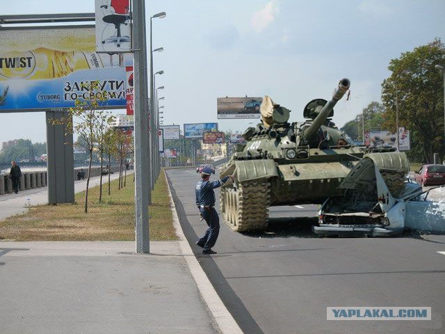 Фотожаба: Танцующий гаишник