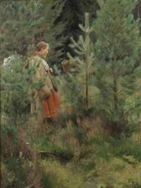 «На природе» Худ. Андерс Цорн. 1888 г.