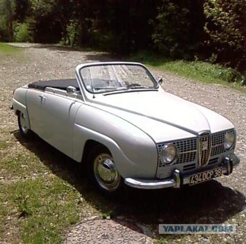 "Горячий" Saab-96(десяток фот)
