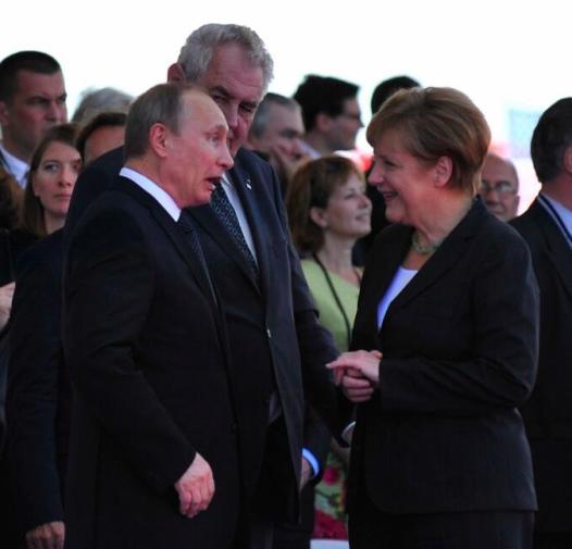 Путин в Нормандии