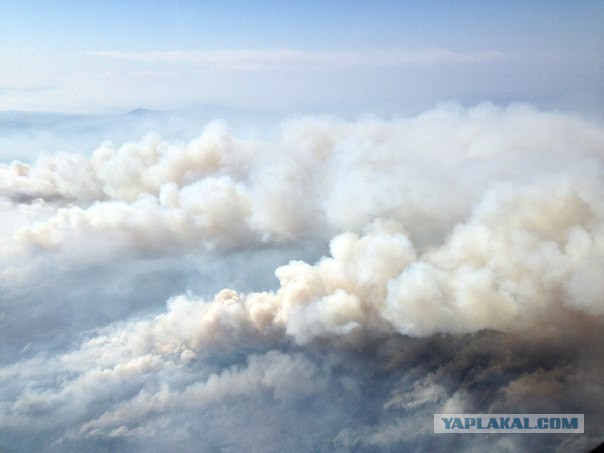 Лесные пожары в Бурятии продолжаются