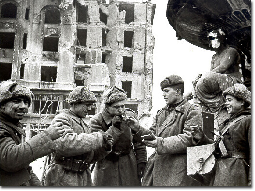 Попытка прорыва группировки немцев из Будапешта и её кровавый финал, 1945 год
