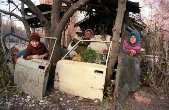 Атмосферные снимки из 90-х. Эпическая часть