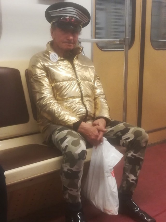 Модники из наших метрополитенов