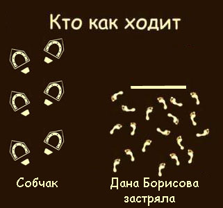 Фотожаба: Кто как ходит