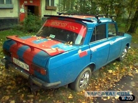 10 самых популярных черт советского “автотюнинга”, (10 фото)
