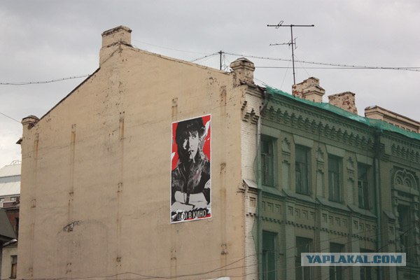 5-метровый Цой в центре города