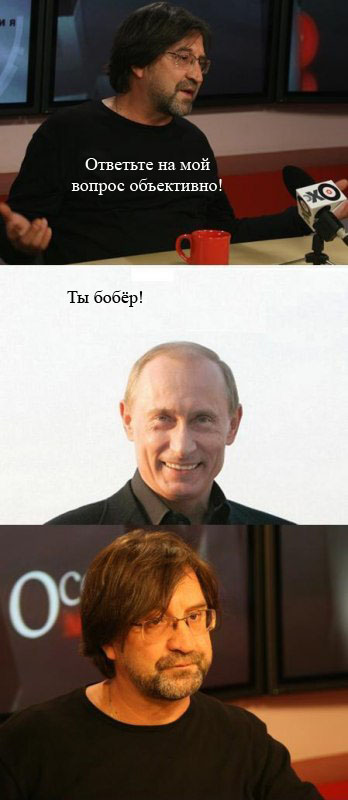 Шевчук и Путин (5 комиксов)