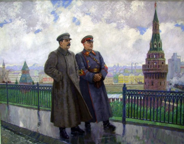 Жизнь Сталина в живописи