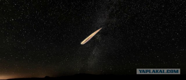 Офигенная панорама ночного неба