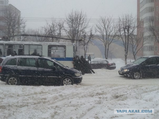 В минске наступил 43ий день февраля