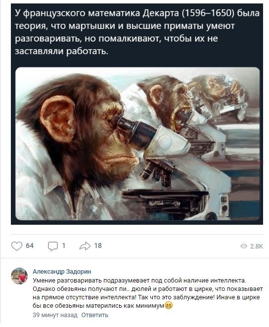 Комментарии к постам в разных группах, которые вызвали улыбку