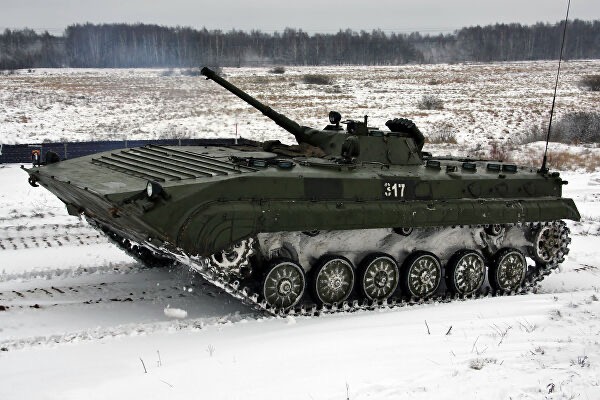 А какая военная техника была в вашем распоряжение?