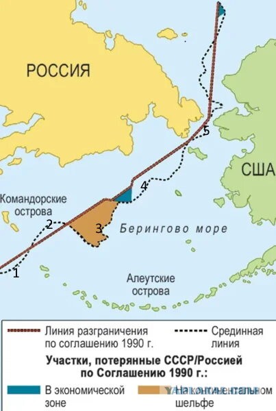 В Думе допустили денонсацию соглашения Шеварднадзе-Бейкера о Беринговом проливе