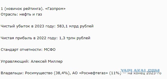 В «Газпроме» призвали дать малым городам умереть