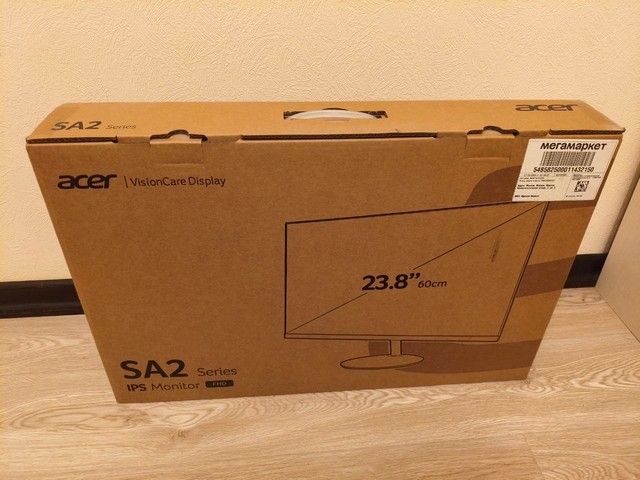 Москва, Монитор ACER SA242Y, 23,8'', IPS, Full HD, 100Hz, 6000руб.