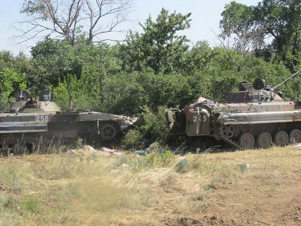 Ополченцы перешли в наступление