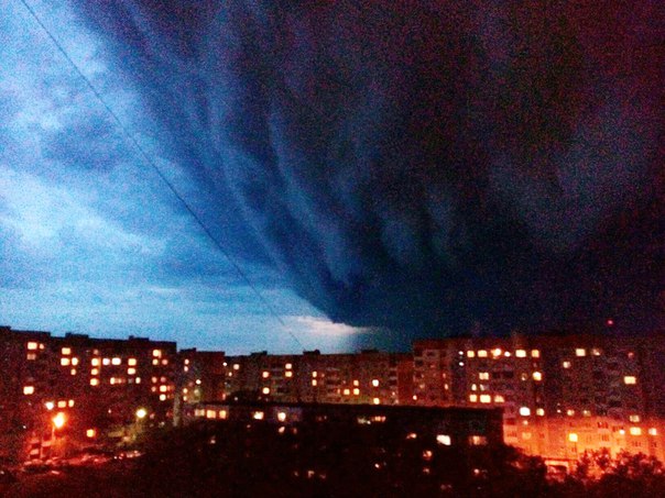 В Москве ураган!