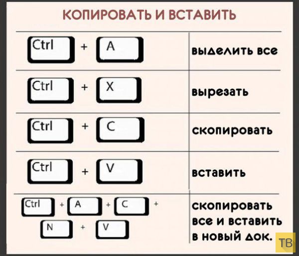 Самые полезные комбинации клавиш на клавиатуре