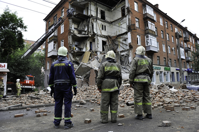В Перми обрушился подъезд жилого дома,