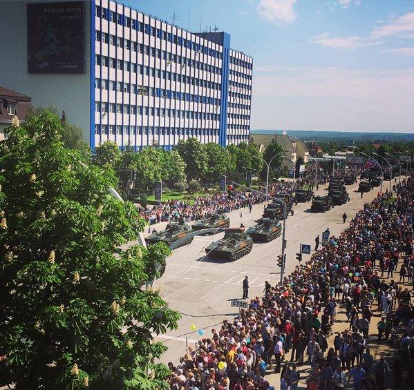 Парад Победы в Донецке