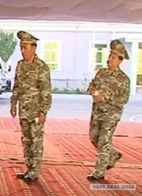 Новая парадная форма туркменских военных