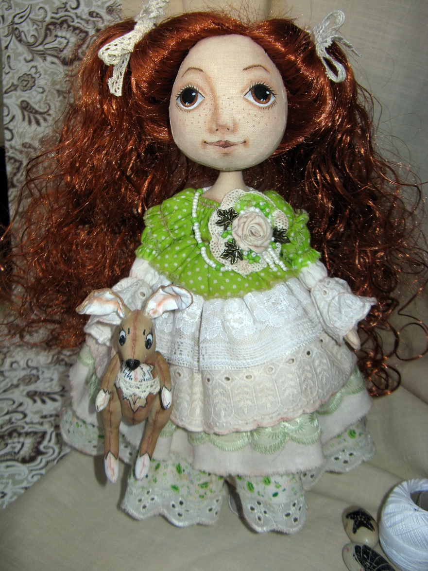 Грунтовка для текстильной куклы своими руками