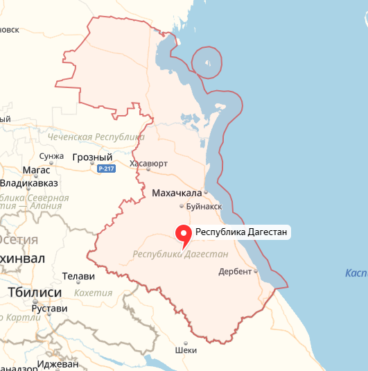 Журналисты Оренбурга отделили Дагестан от России