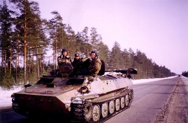А какая военная техника была в вашем распоряжение?