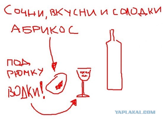 Давайте выпьем водки!