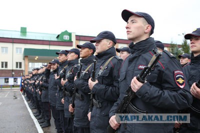 Будущие полицейские сфоткались