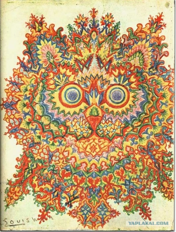 Забавные рисованные кошки