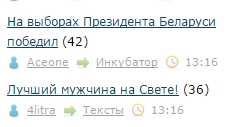 На выборах Президента Беларуси победил