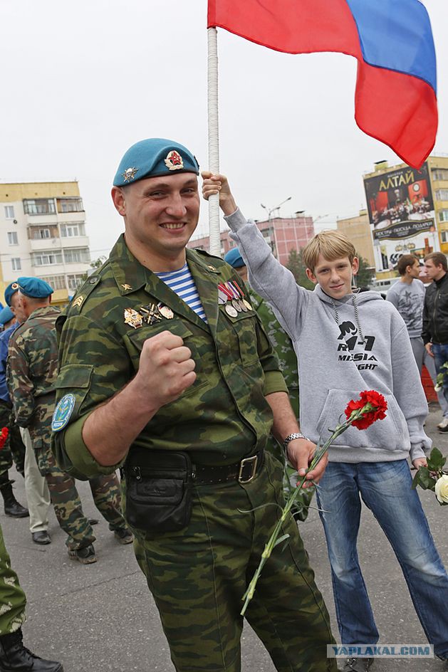 Девушка за ВДВ