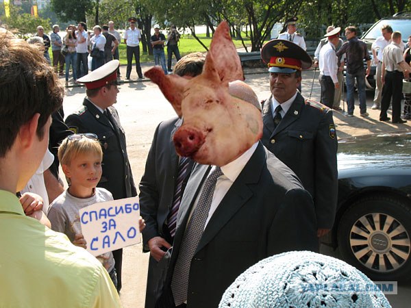Фотожаба: Лужков и Мальчик