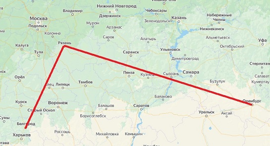 Военный самолёт ИЛ-76 разбился под Рязанью и загорелся