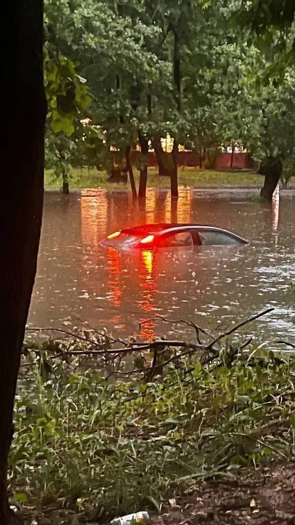 Москва ушла под воду