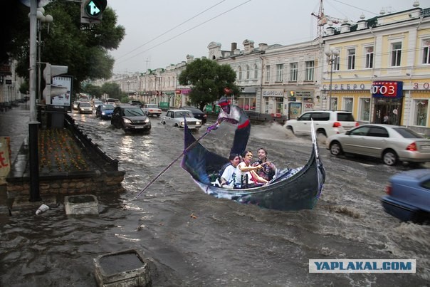 А в Омске дождь прошел...